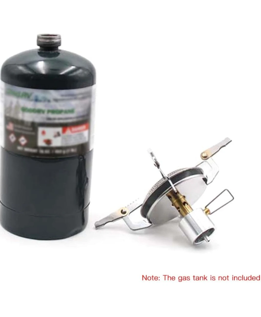 Camping Portable Gas Stove Burner with Connector - photo 4