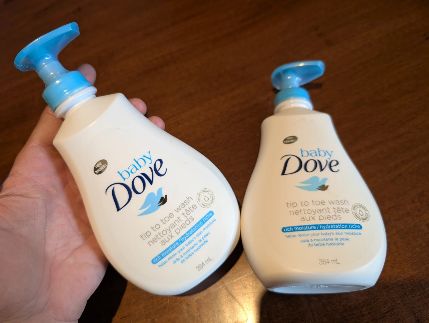 Baby Dove Tip to Toe Wash 2x 384 mL