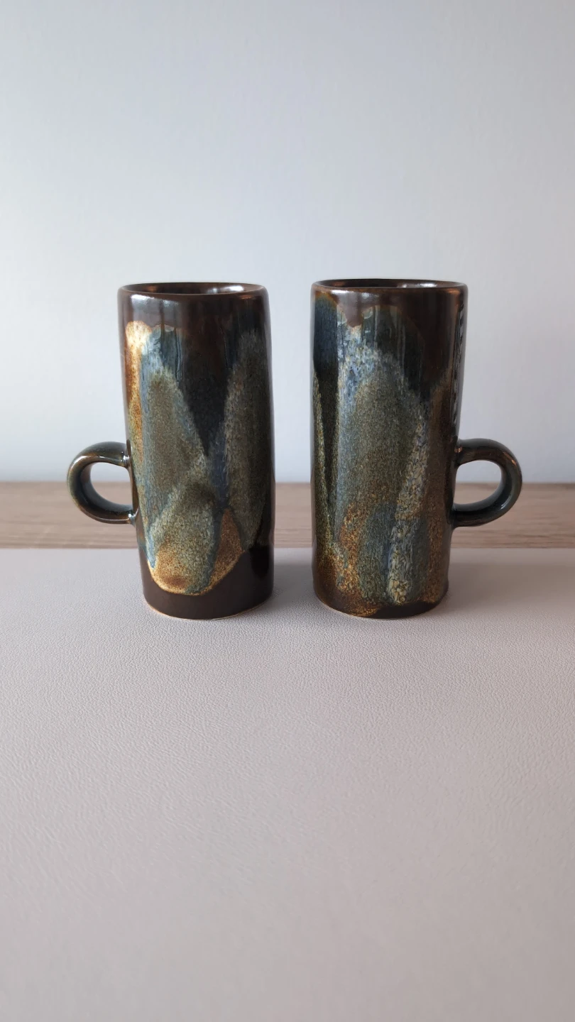 Vintage 1970s Caffè Di VITO Set of 2 expresso cups