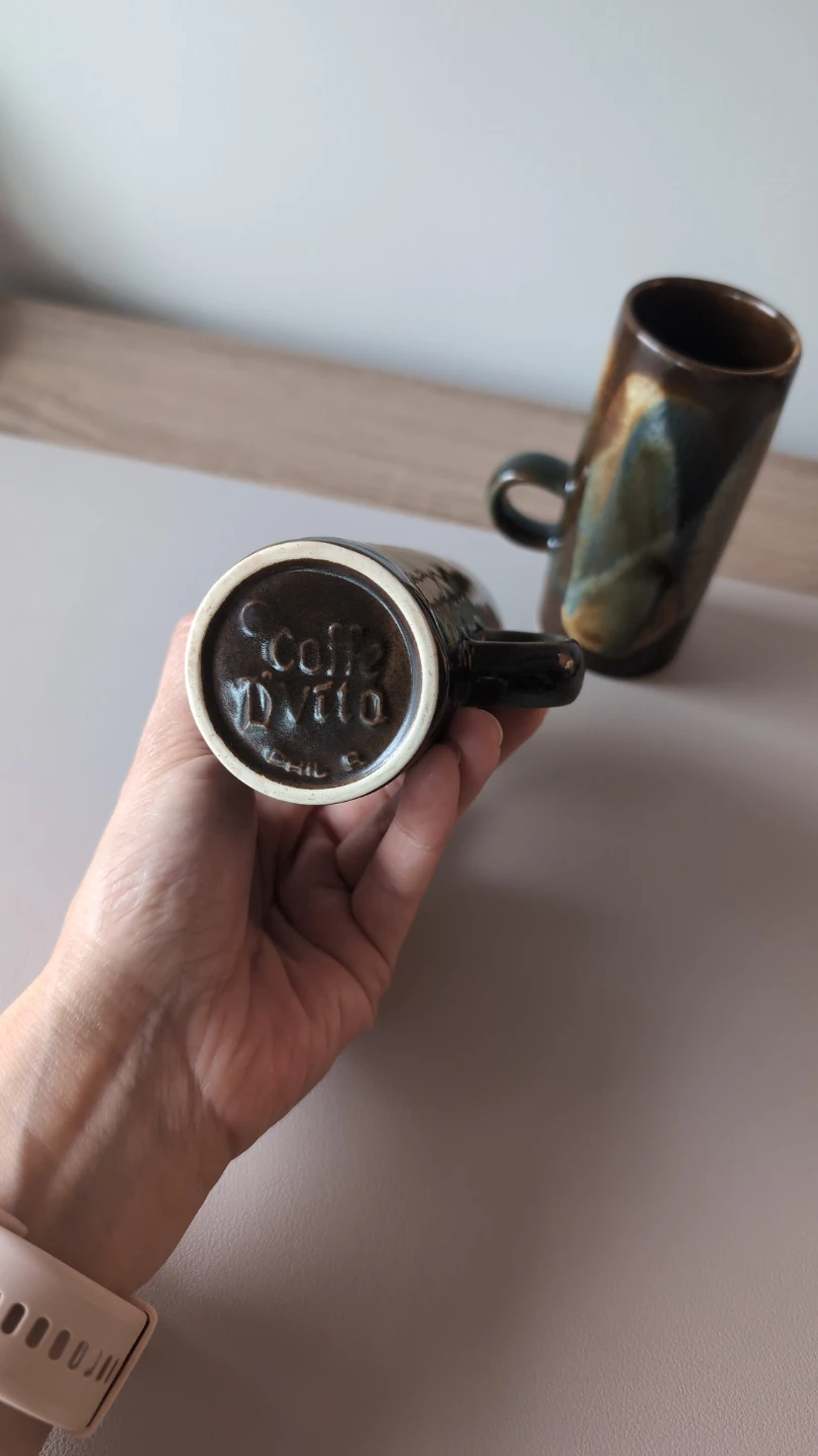 Vintage 1970s Caffè Di VITO Set of 2 expresso cups - photo 2