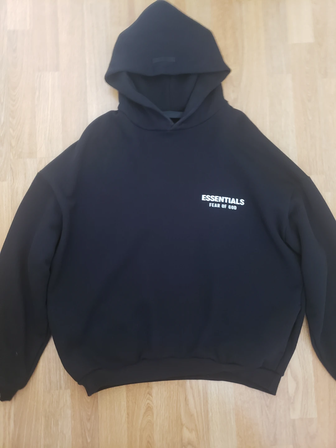 Fear of God Essentials Black Hoodie