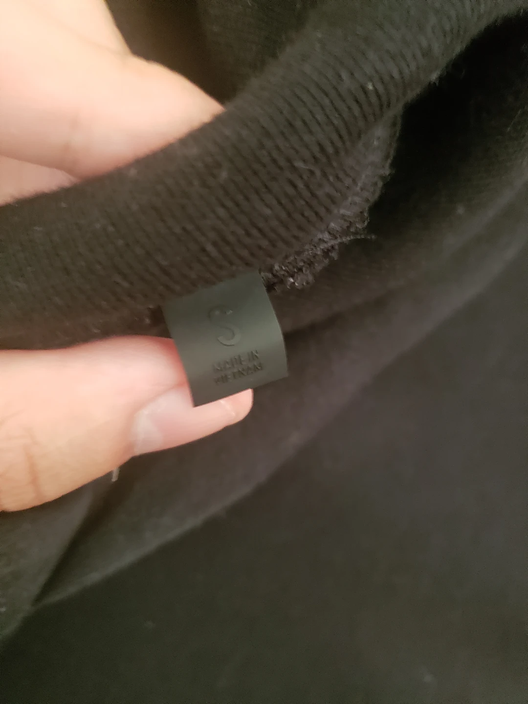 Fear of God Essentials Black Hoodie - photo 3