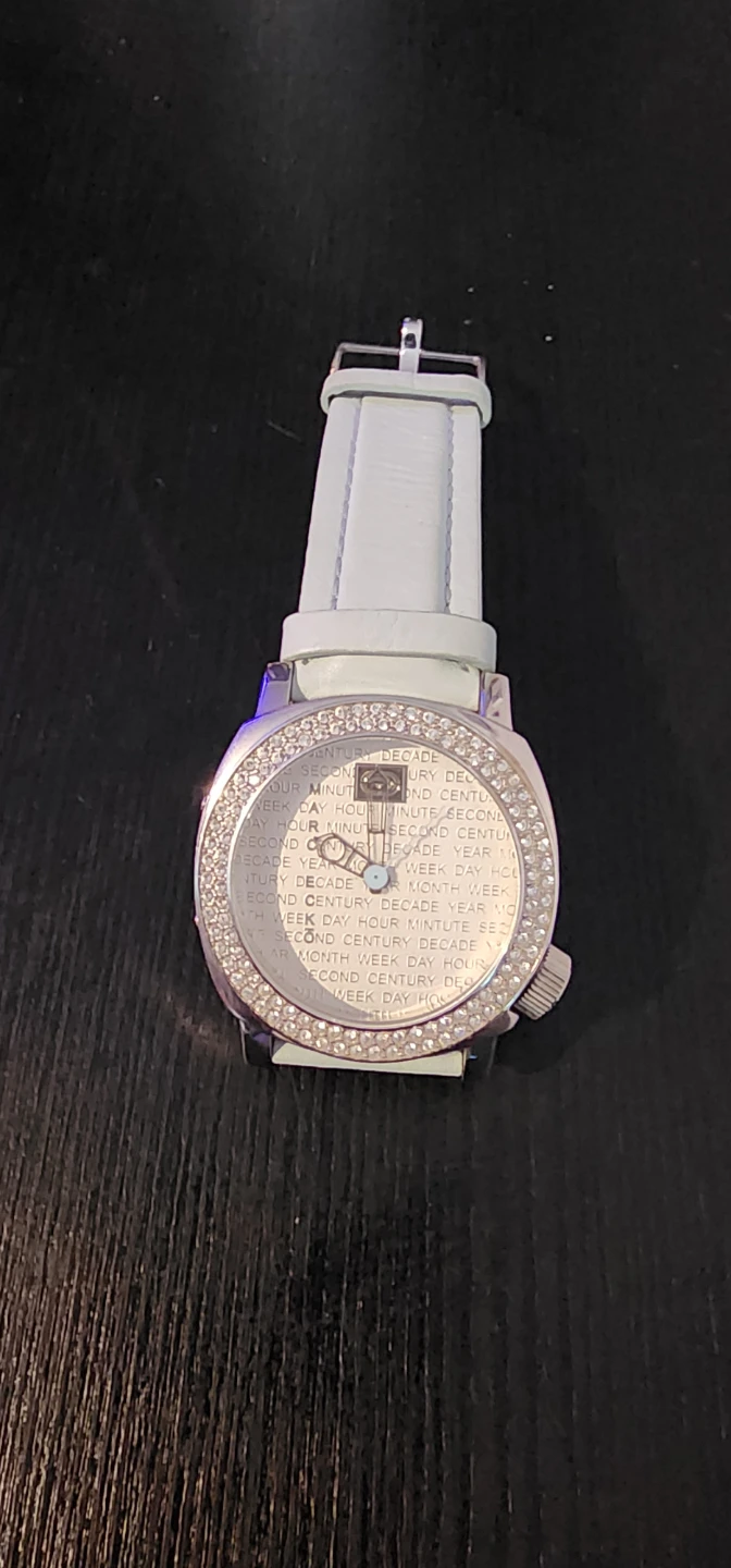 Two Crystal Accent Watches