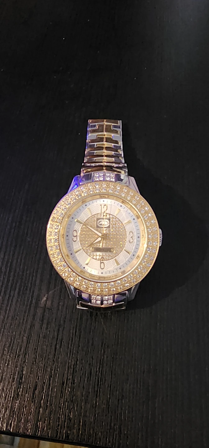 Two Crystal Accent Watches - photo 2