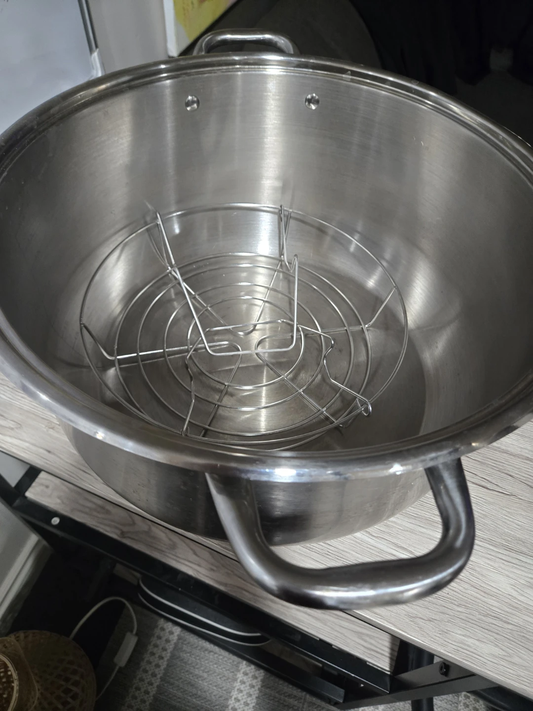 Hoffavorer Stainless Steel Steamer Pot with Rack - photo 2