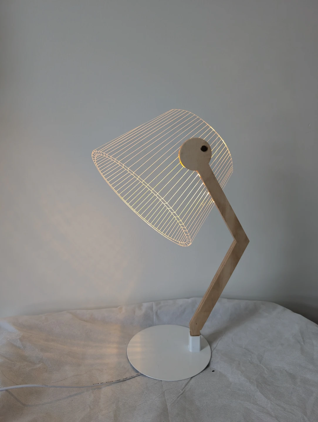 Studio cheha Ziggy lamp Modern Wooden Desk Lamp - photo 4