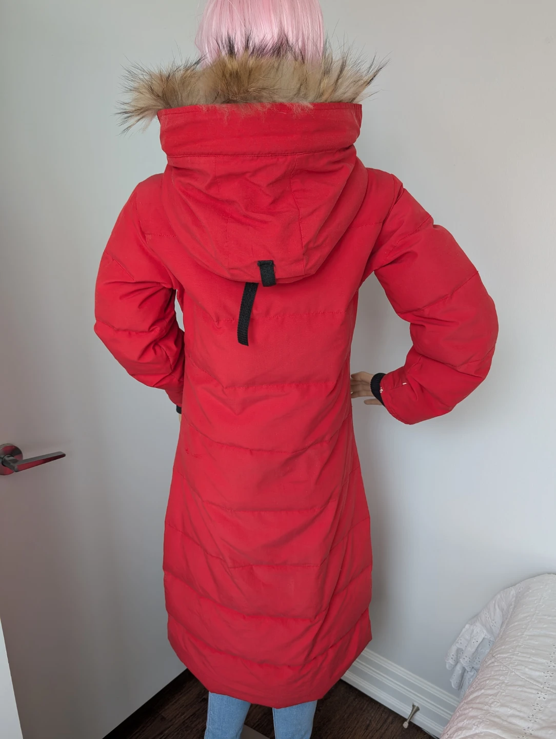Women's Canada Goose Mystique Parka - Red - photo 3