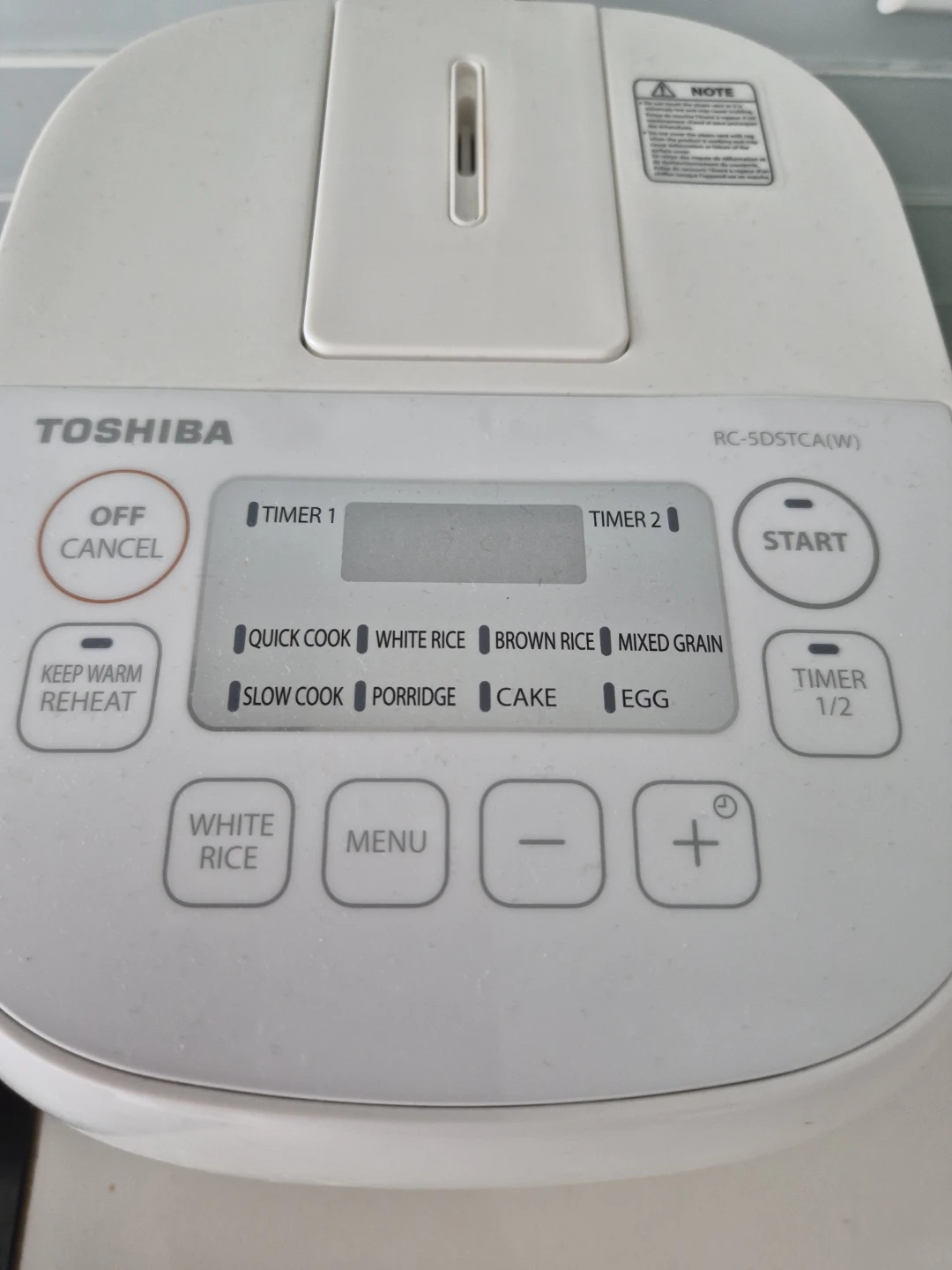 Toshiba  Rice Cooker