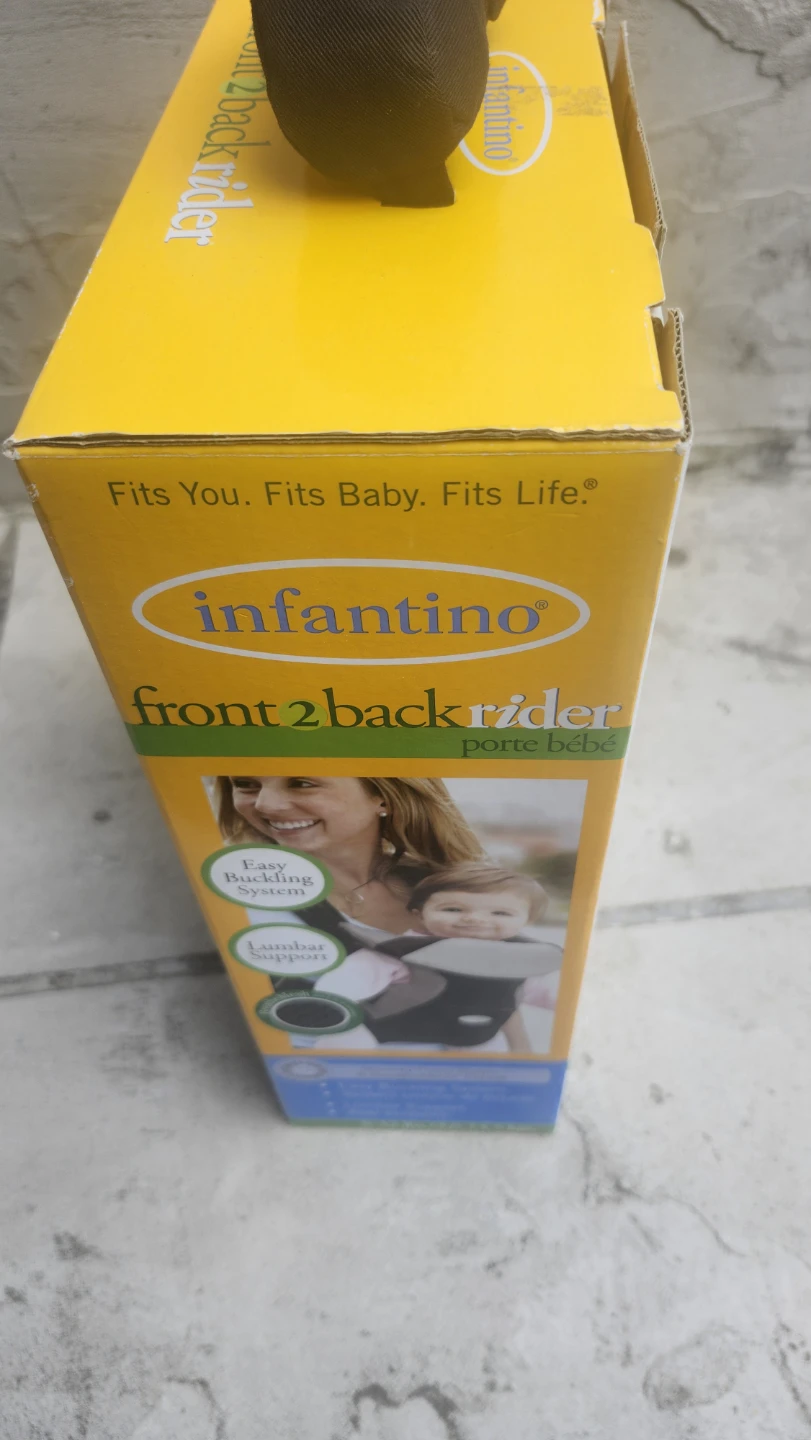 Infantino Front 2 Back Rider Baby Carrier - photo 4