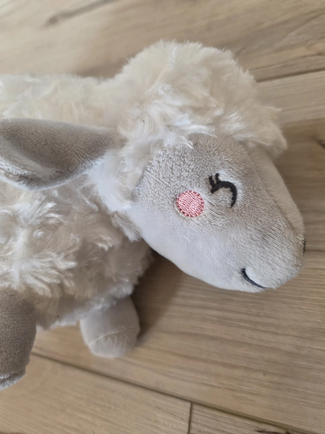 White Sheep Lamb Musical Plush Toy - photo 2