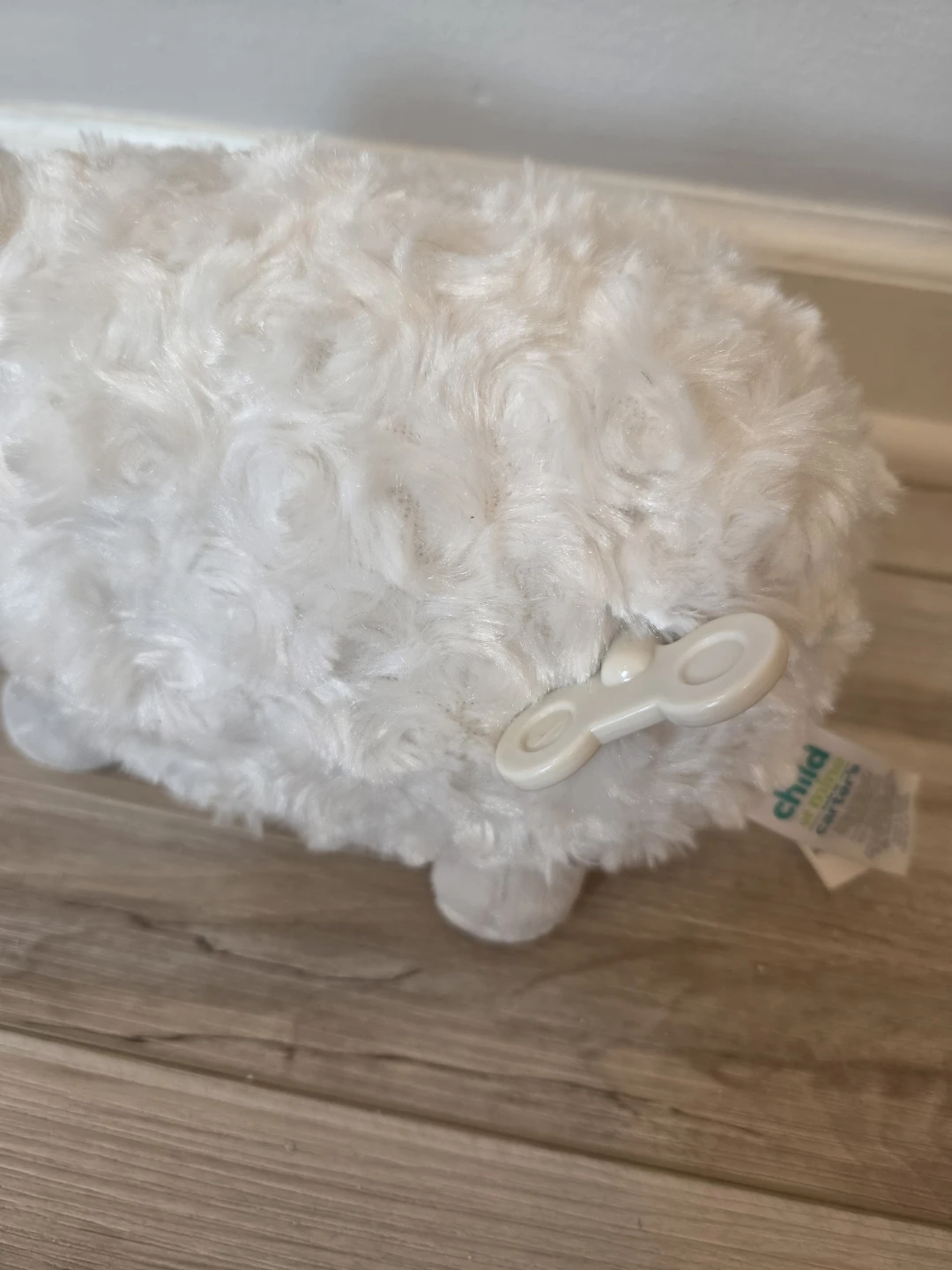 White Sheep Lamb Musical Plush Toy - photo 4