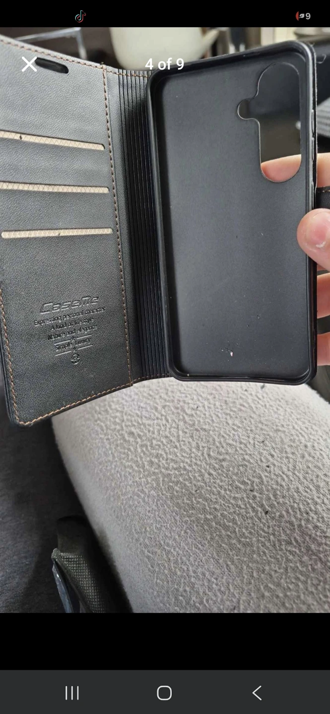 CASEME Retro Wallet Leather Case for Samsung S24/S25 - photo 3