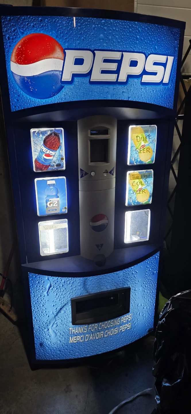 Pepsi Vending Machine