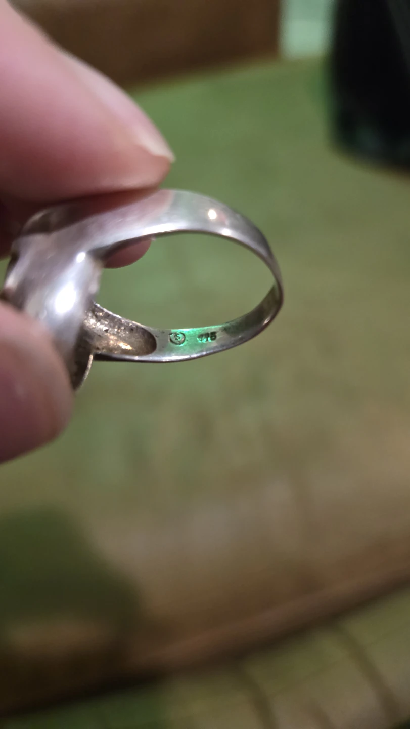 Sterling Silver Skull Ring - photo 2
