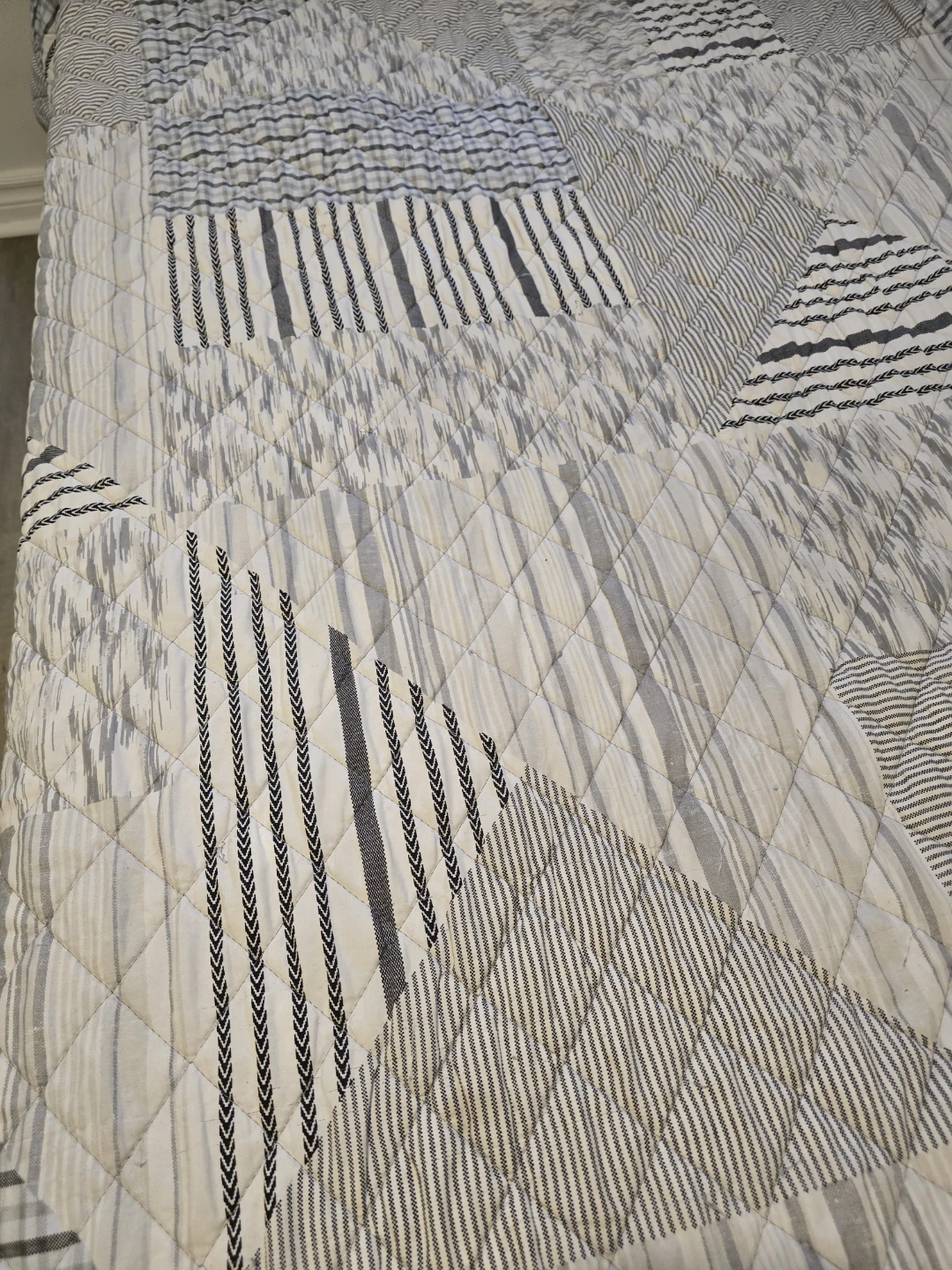 Patchwork Quilted Bedspread