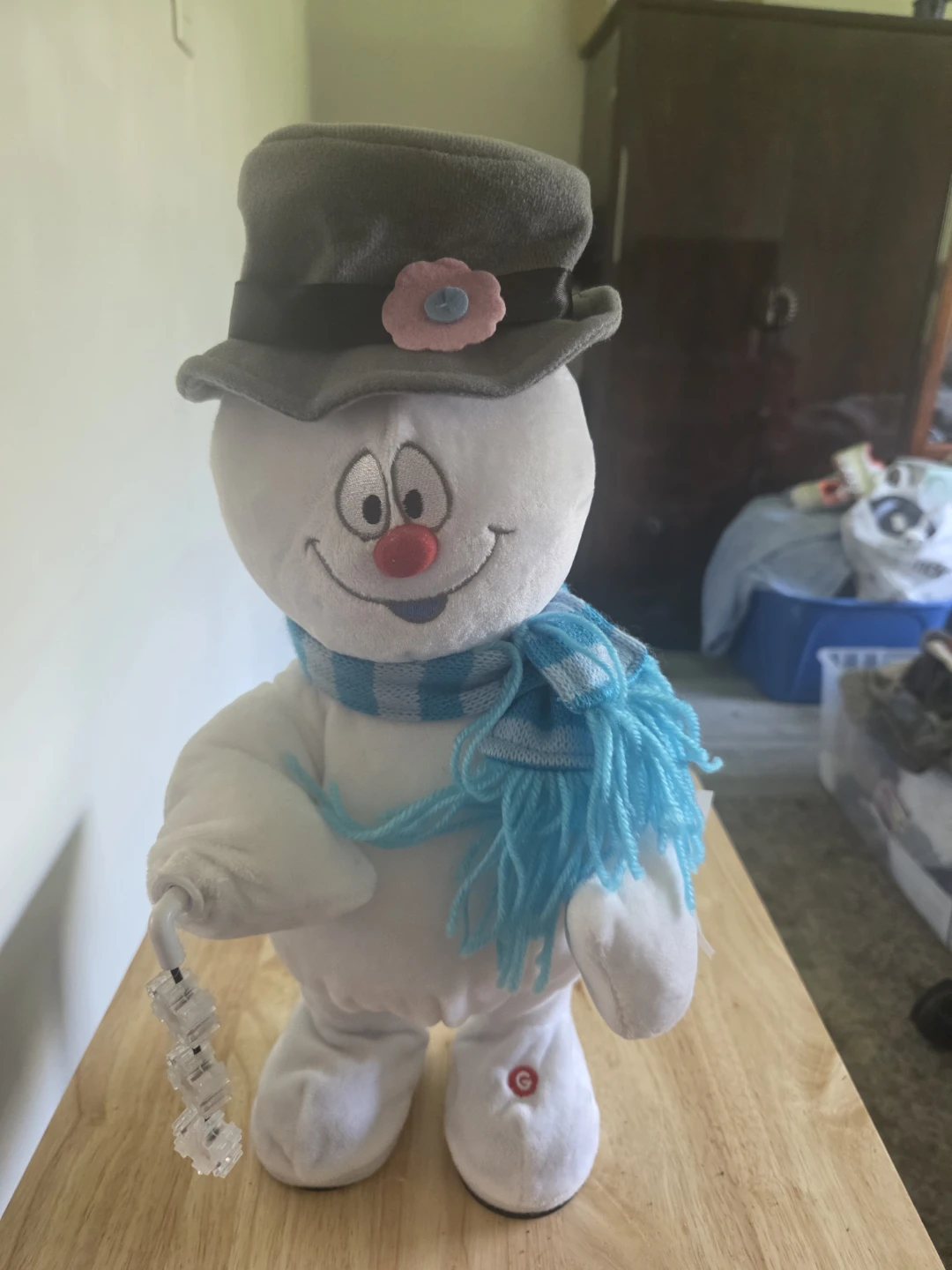 Animated Frosty the Snowman Plush