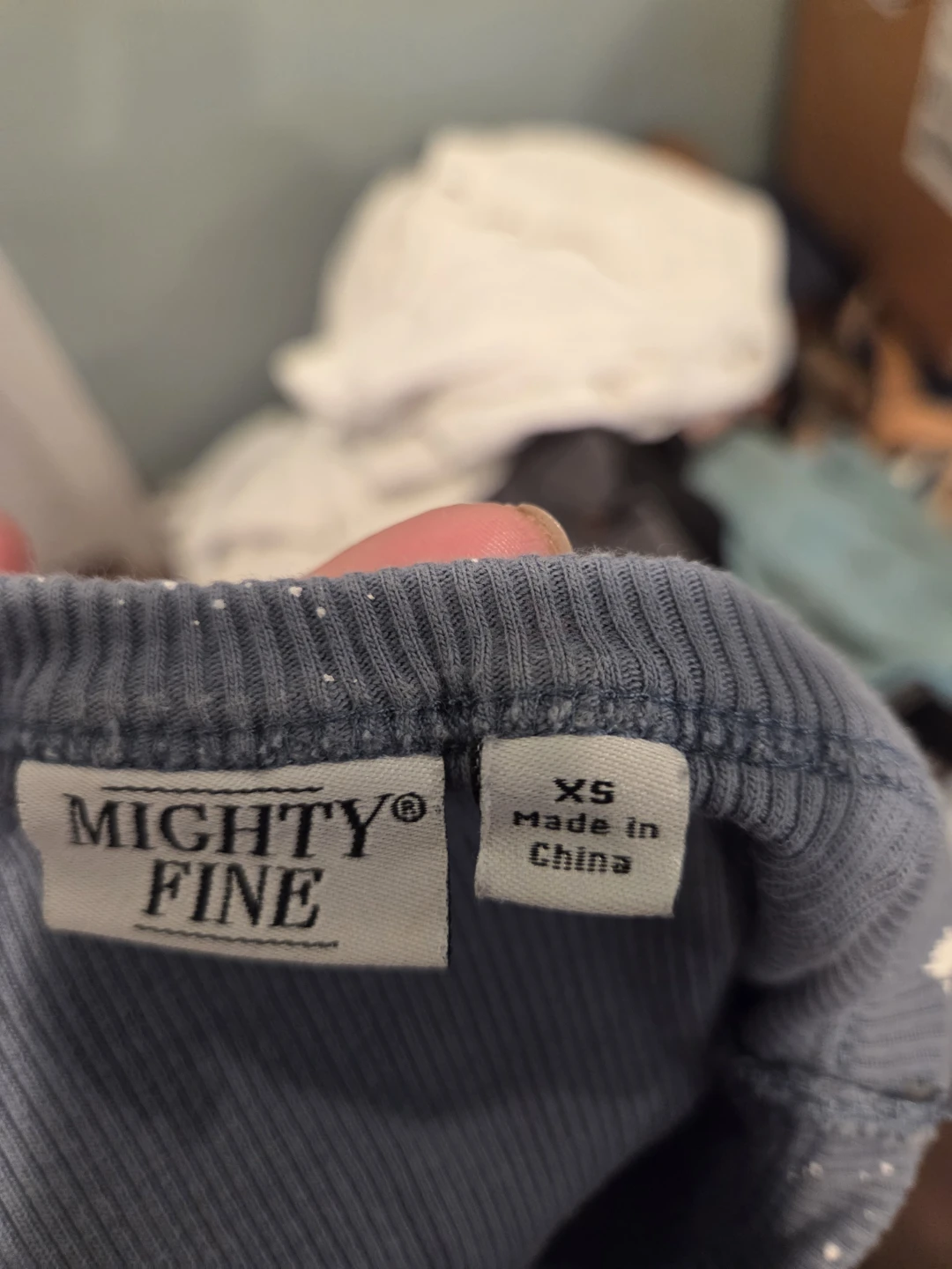 Mighty Fine Celestial Print Ribbed T-Shirt XS - photo 3