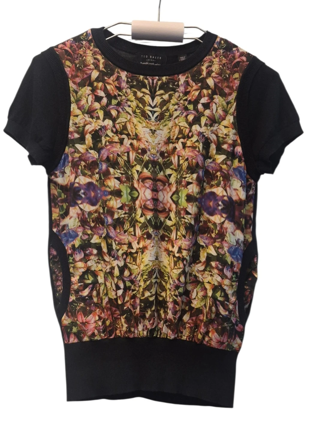 Ted Baker London Floral Print Knit Top Size 0 - photo 2