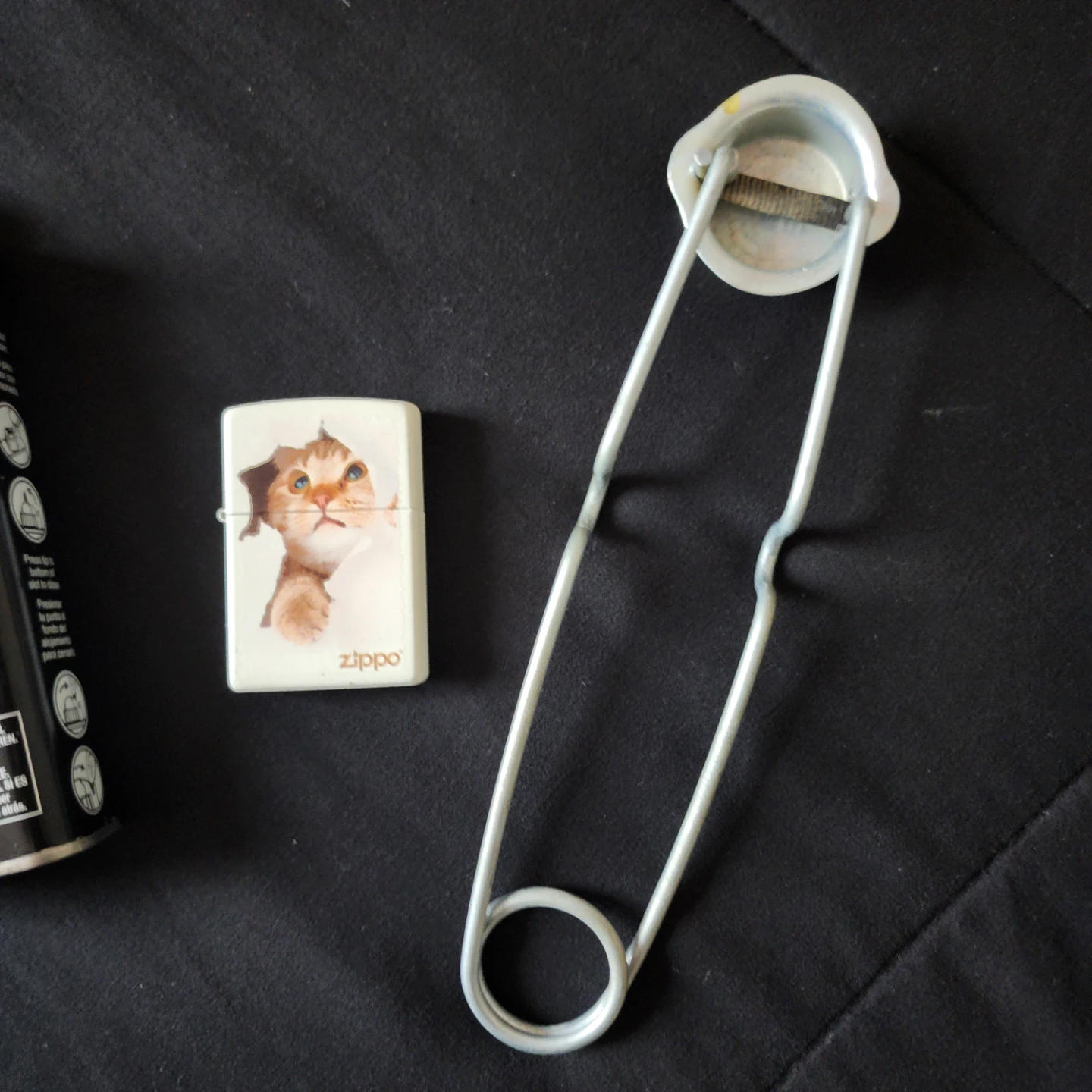 Zippo Lighter Fluid and Collectible Cat Lighter - photo 3