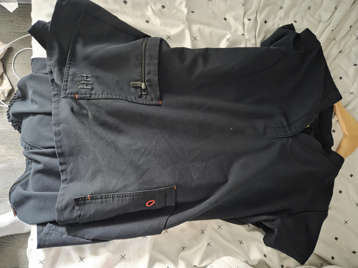 HH scrub set dark blue