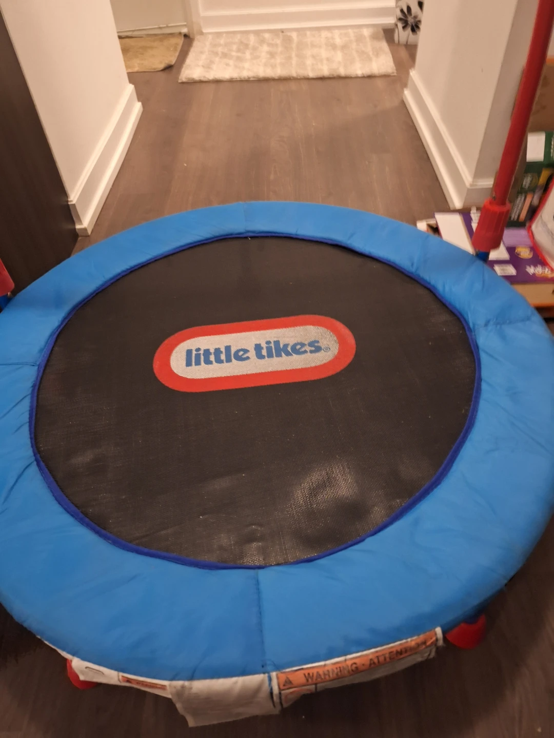 Little Tikes Blue Trampoline with Handle - photo 2