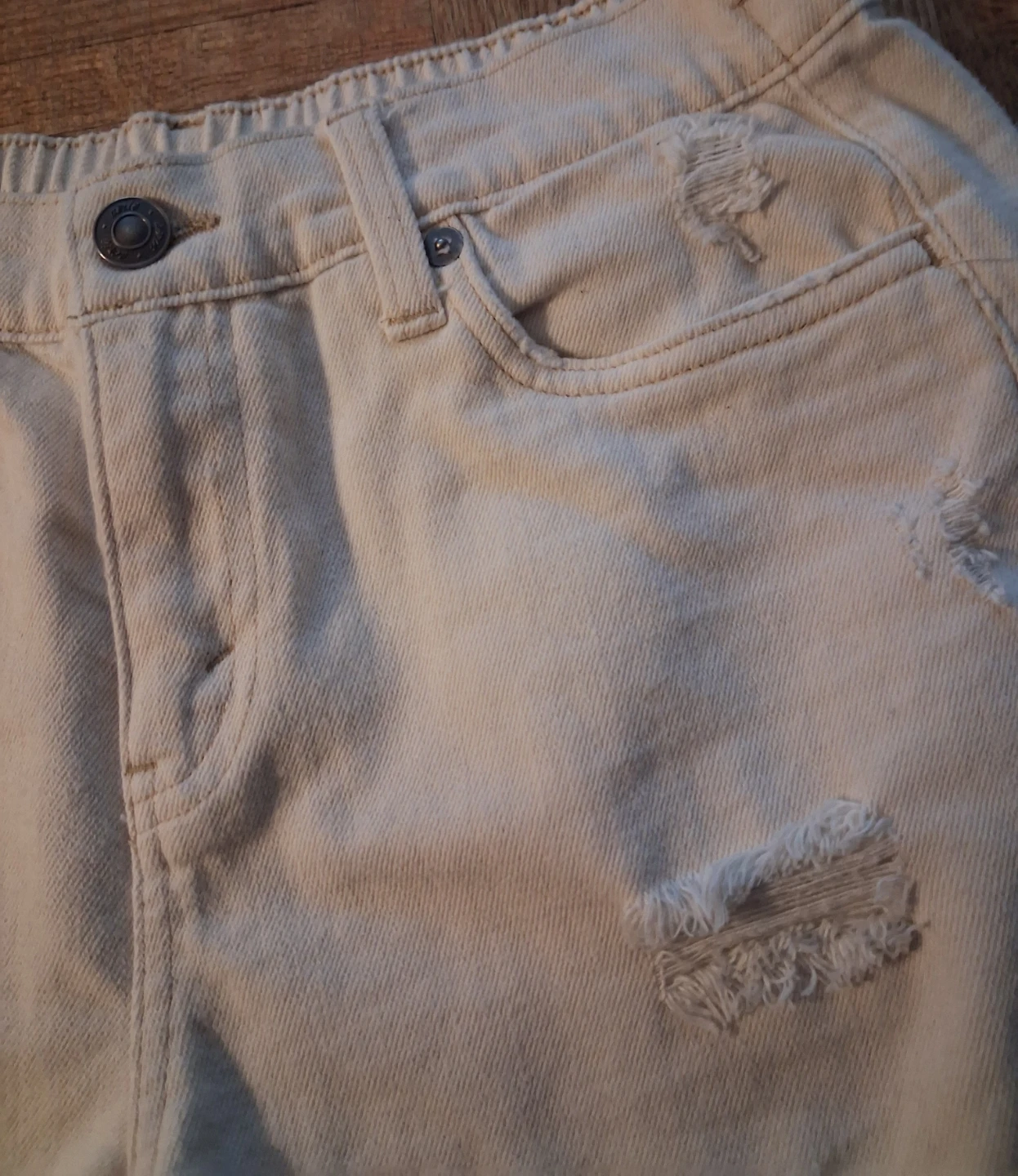 Aerie Distressed Denim Shorts - photo 4
