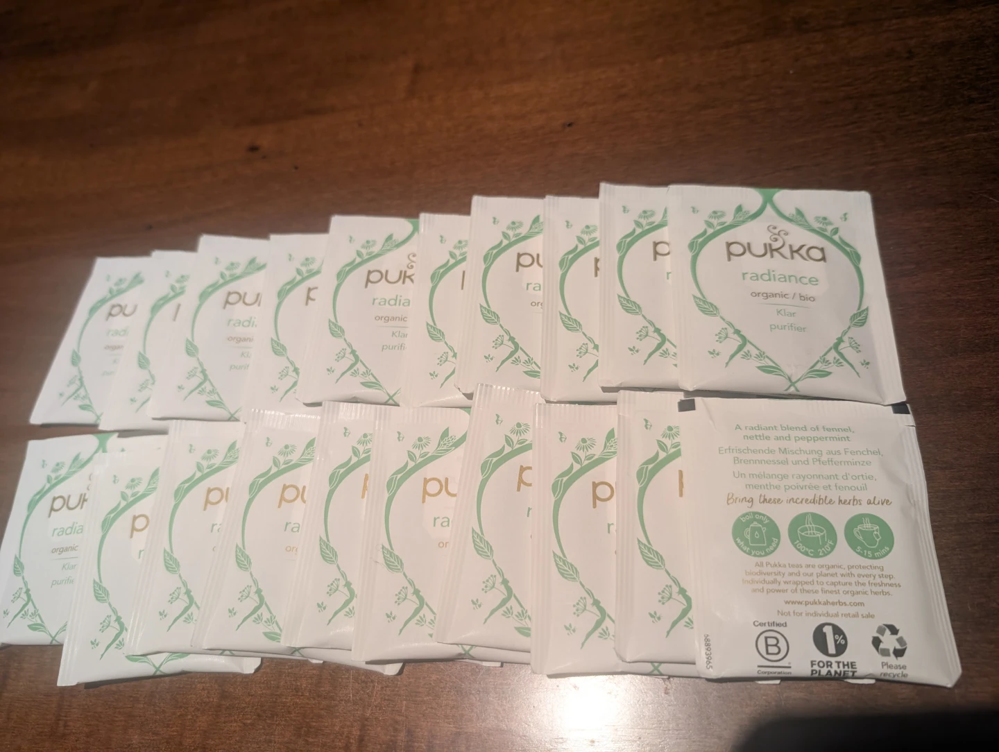 Pukka Radiance Organic Herbal Tea - 20 Sachets - photo 2