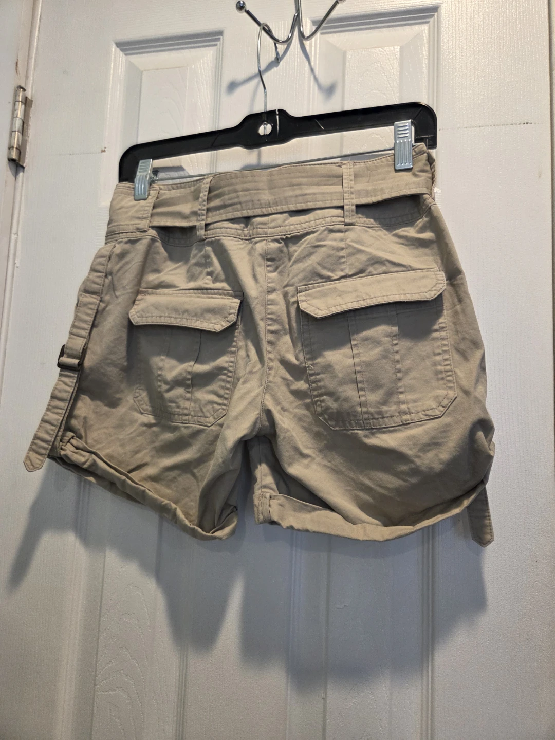 NafNaf Beige Cargo Shorts Size 34 - photo 2