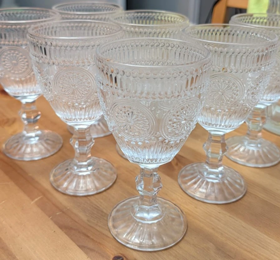 Embossed Glass set - photo 3
