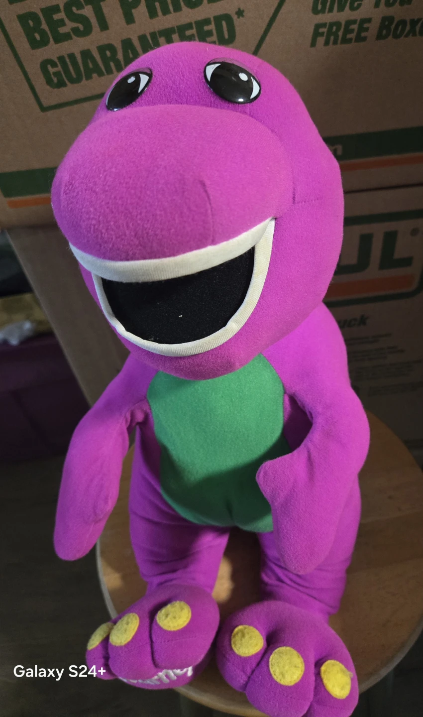 Barney & Baby Bop Plush Toys - photo 4