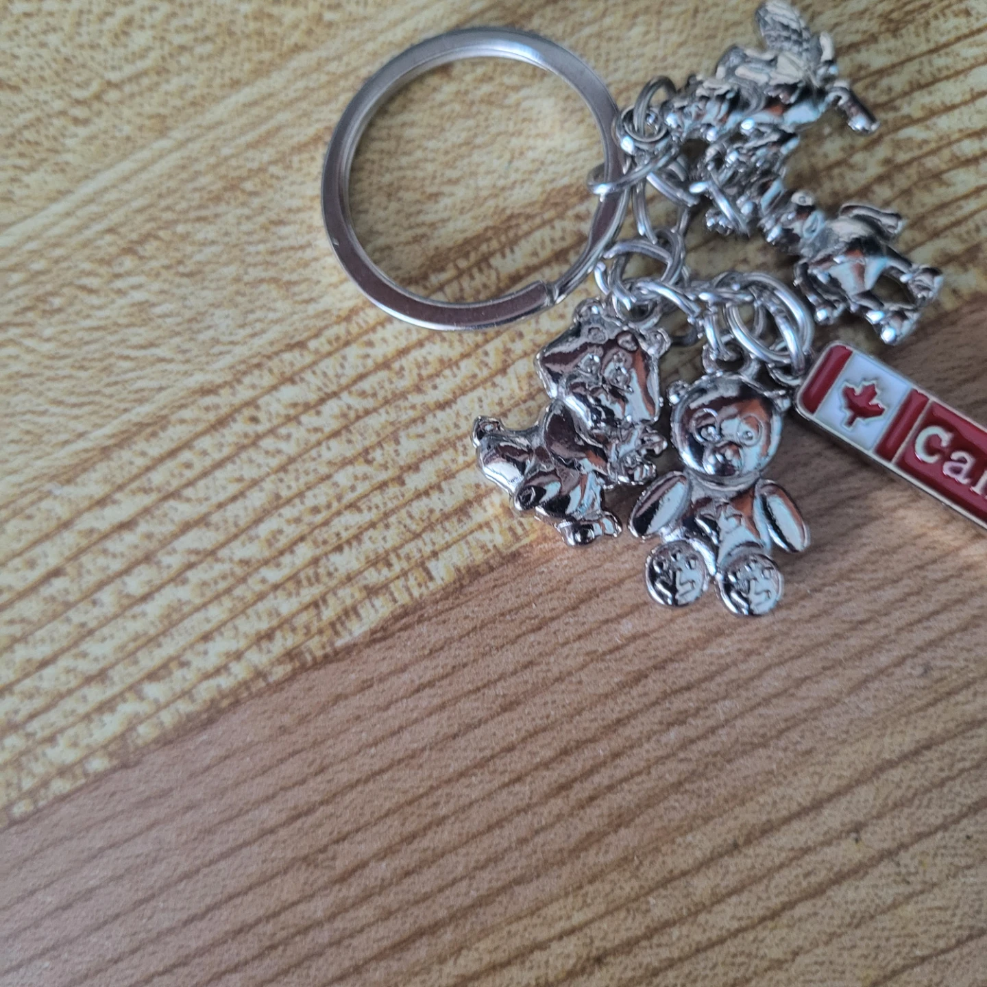 Canada Themed Keychain with Charms - photo 3