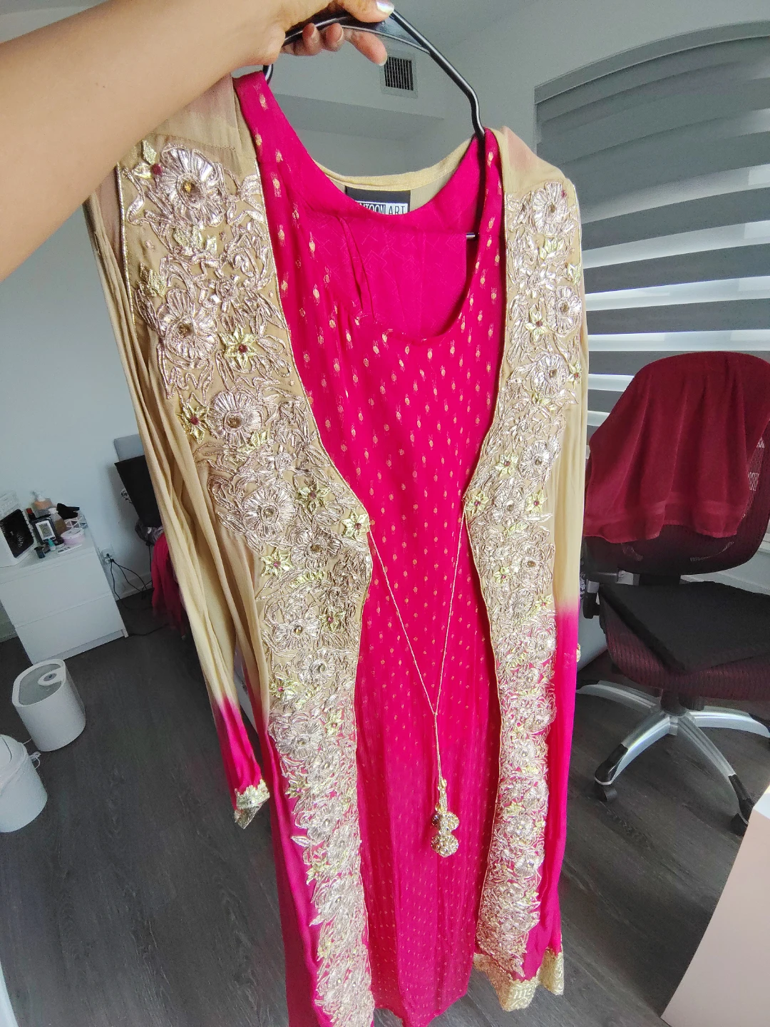 Women's Embroidered Kurti Dress
