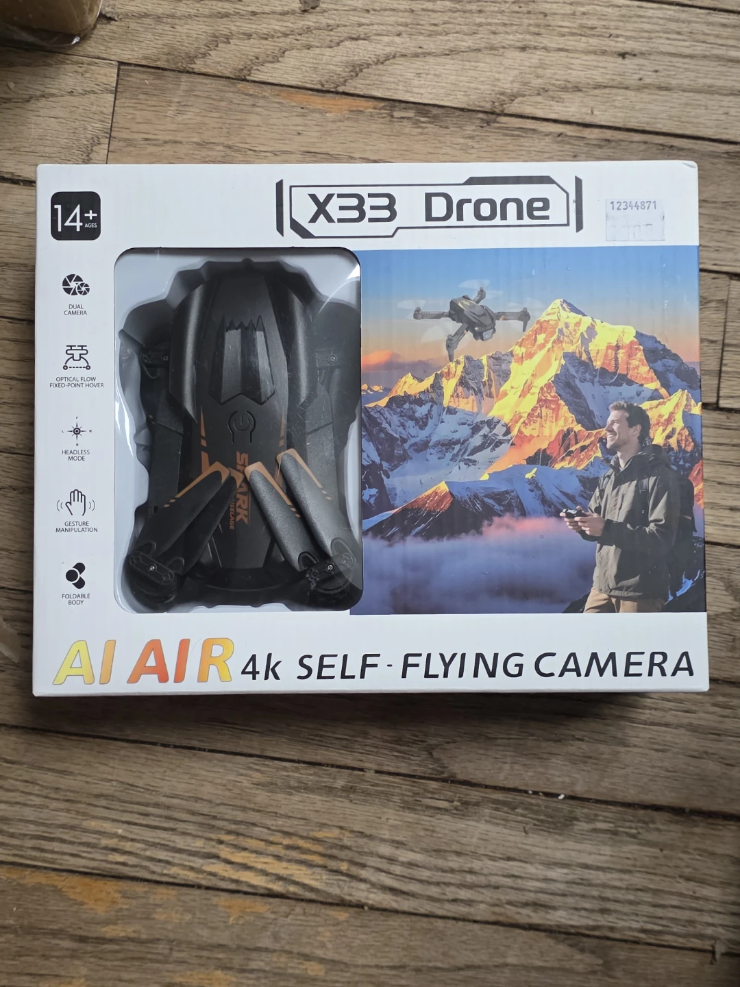 X33 Drone 4K Self-Flying Camera