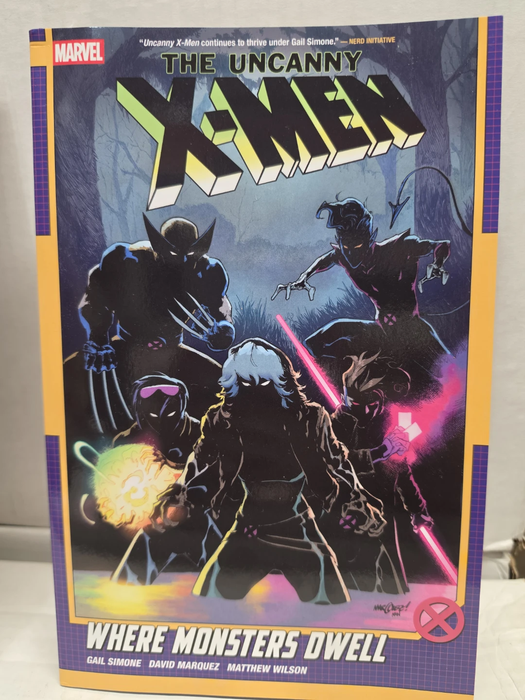 Uncanny X-Men: Where Monsters Dwell Marvel Graphic Novel