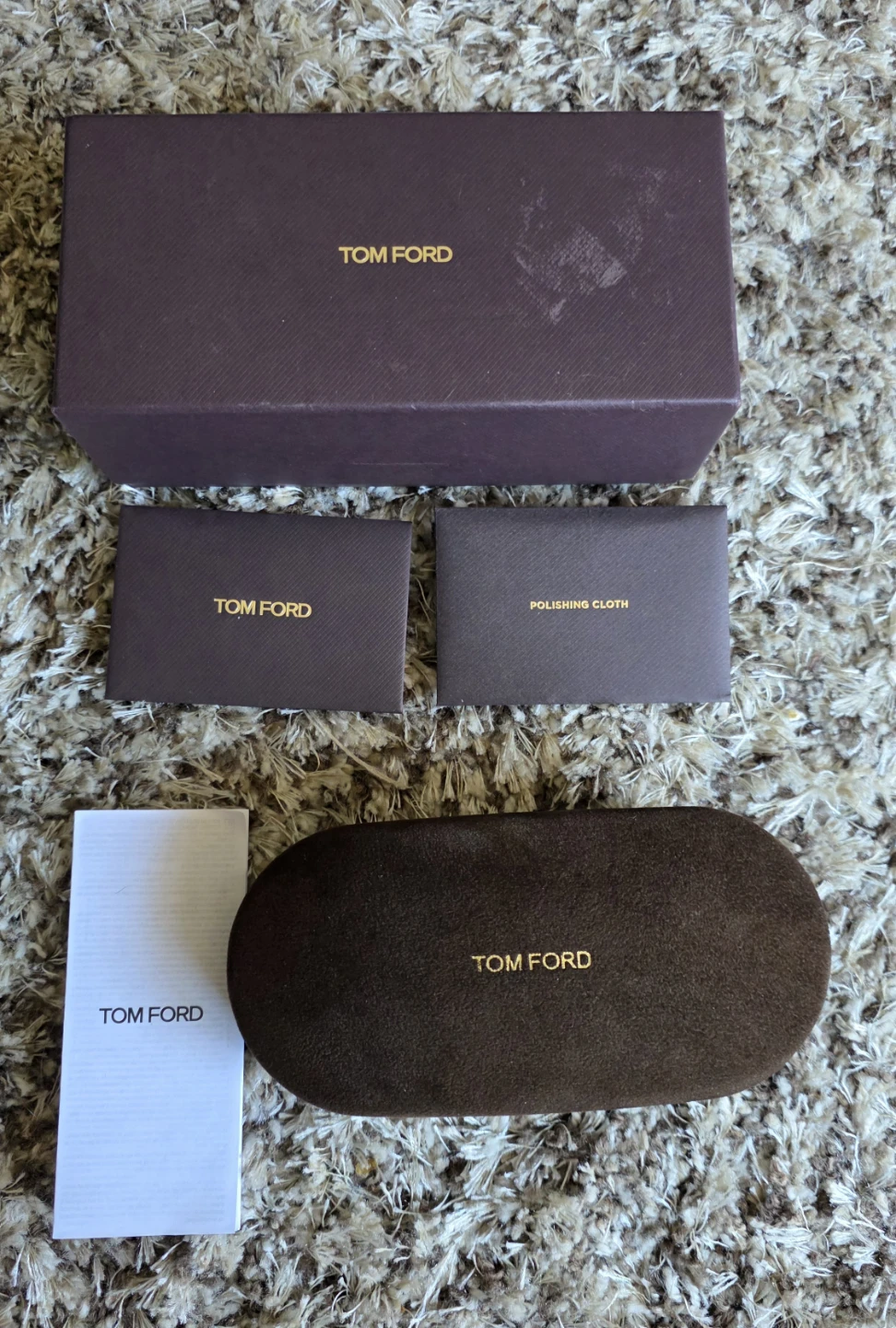 Tom Ford Sunglasses Case Set