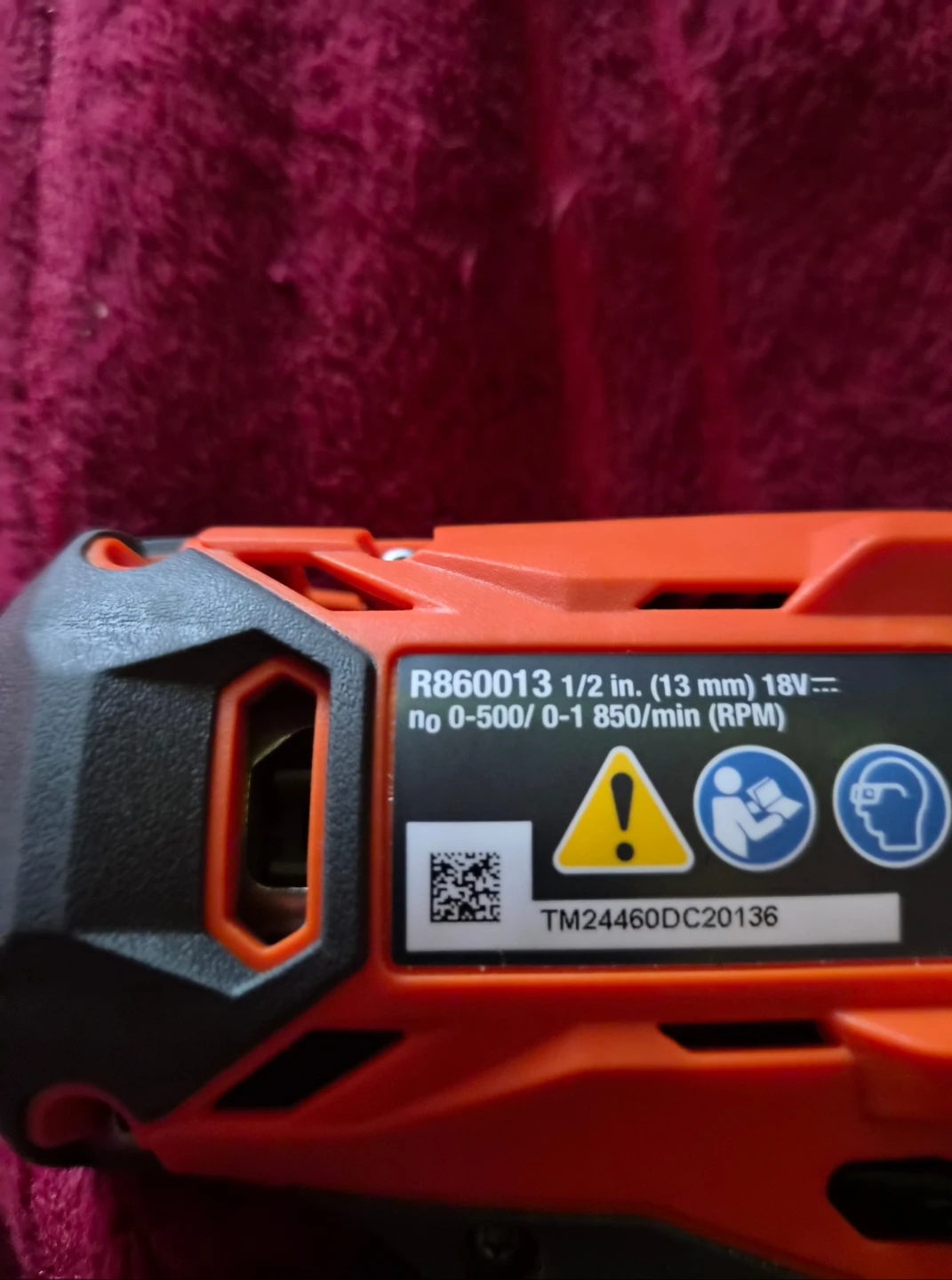 RIDGID hummer drill/driver kit-battery, charger and carrying bag - photo 4