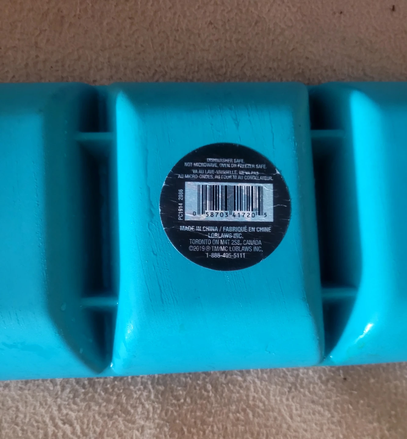 Loblaw's 3-Compartment Serving Tray♻️ freecycle - photo 2