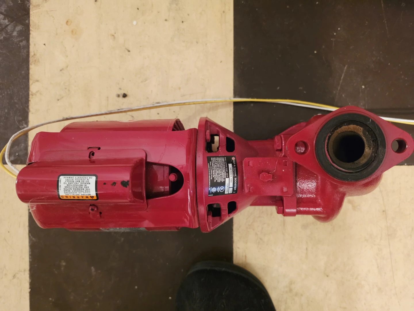 Bell & Gossett PL Inline Circulator Pump 1/12 HP - photo 3