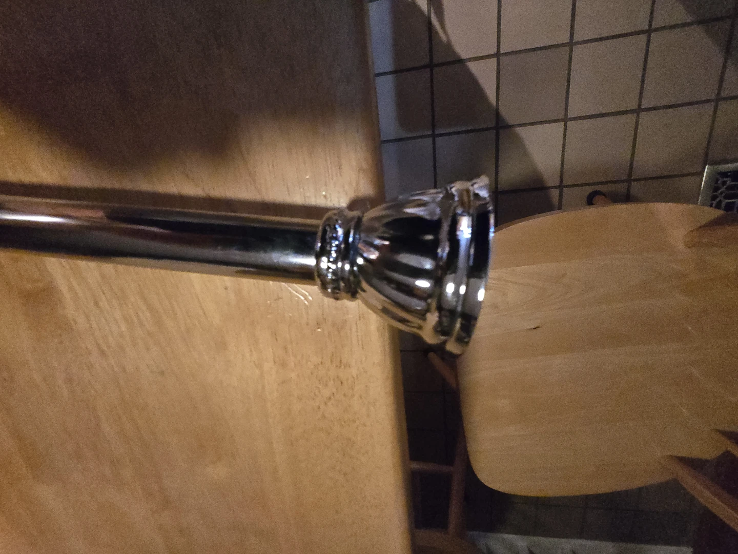 Chrome Shower Curtain Rod - photo 2