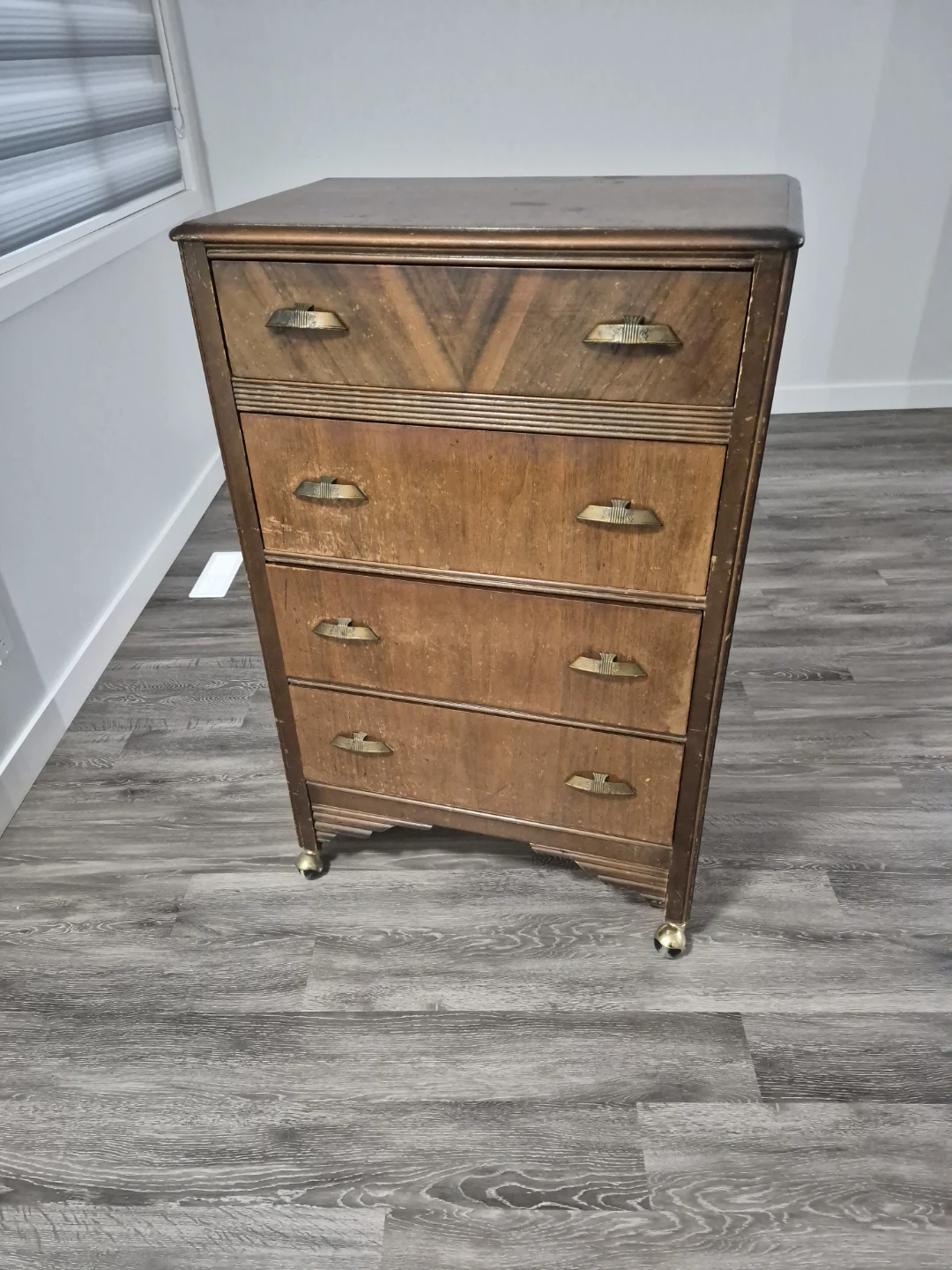 Antique solid wood dresser
