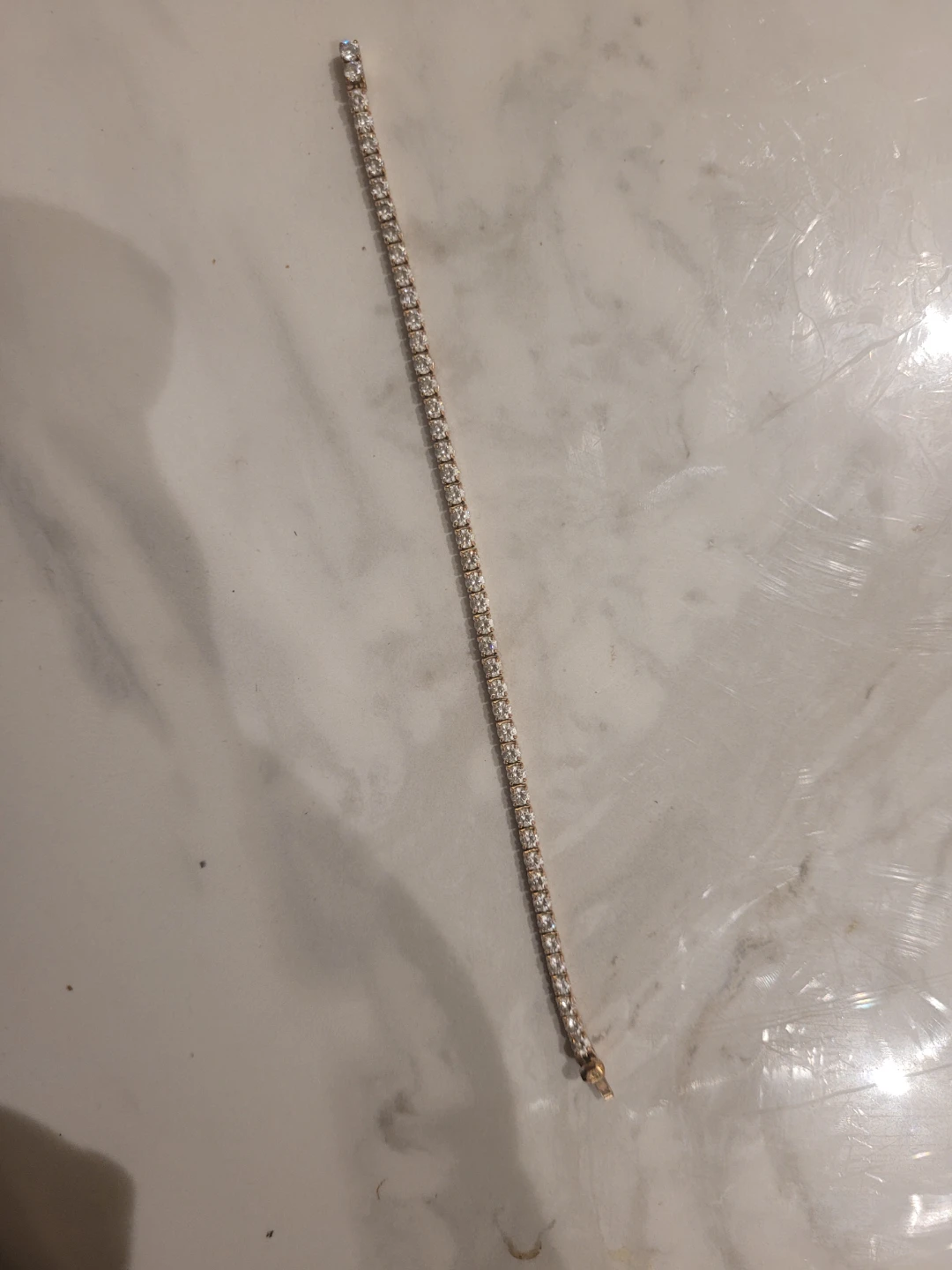 Rose Gold Tennis Bracelet (8 inch)