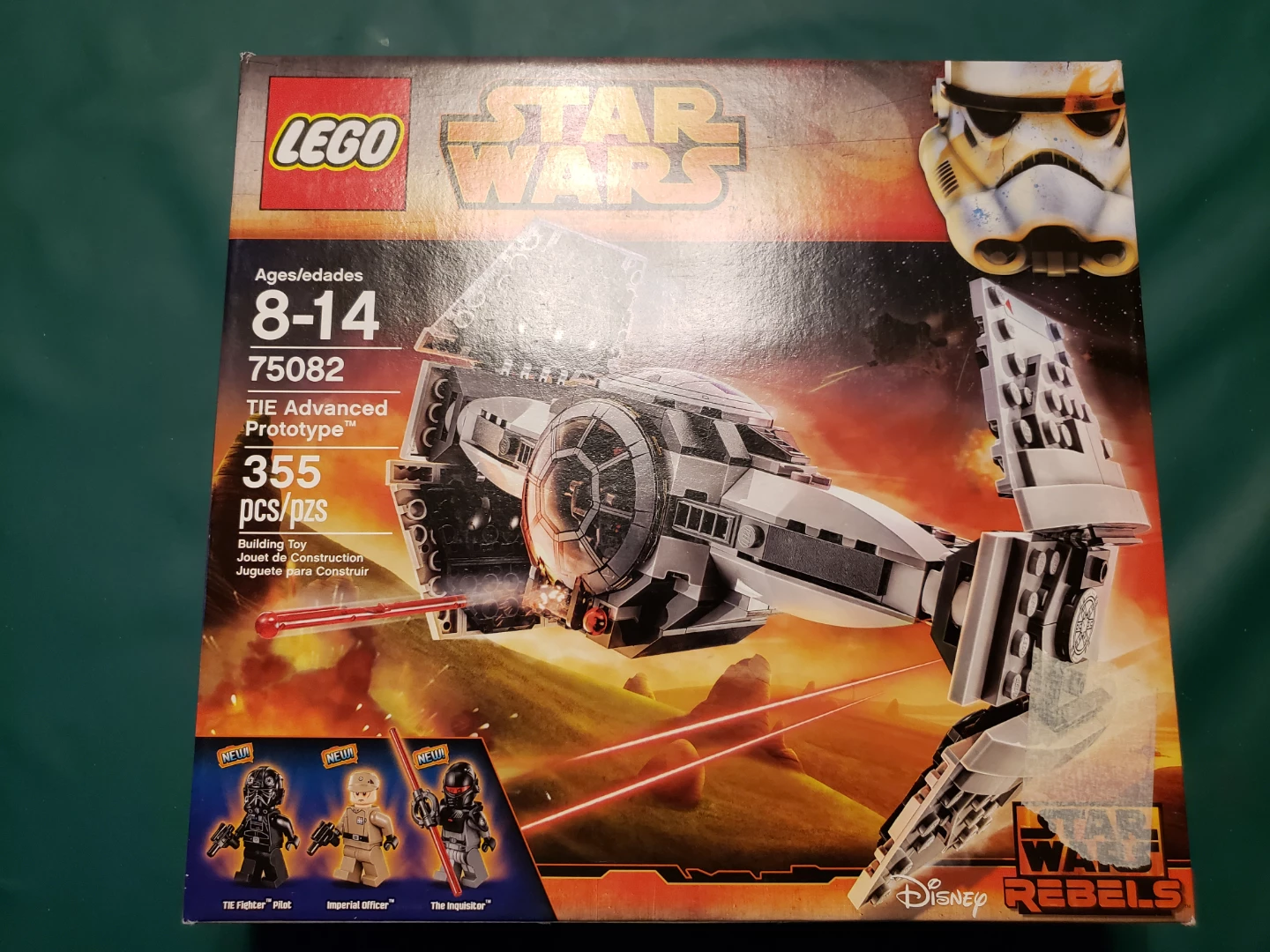 LEGO Star Wars 75082 TIE Advanced Prototype Building Set