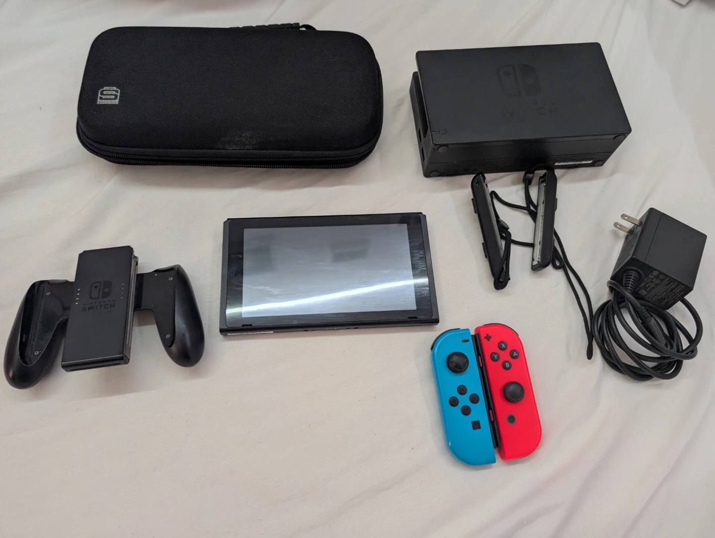 Nintendo Switch Console with Accessories and Case