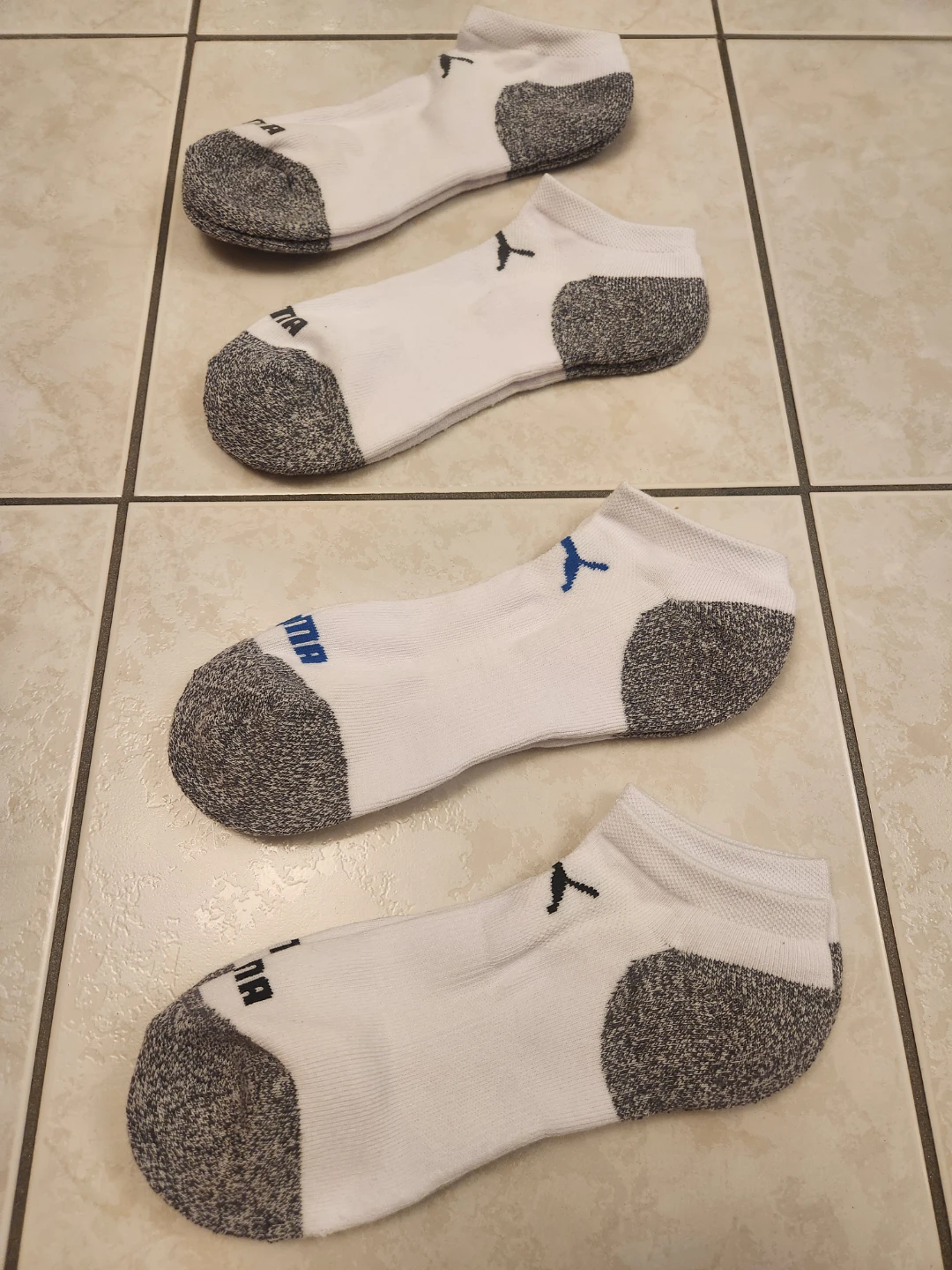 Puma Men's Low Cut Socks (Shoe Size 6-12)