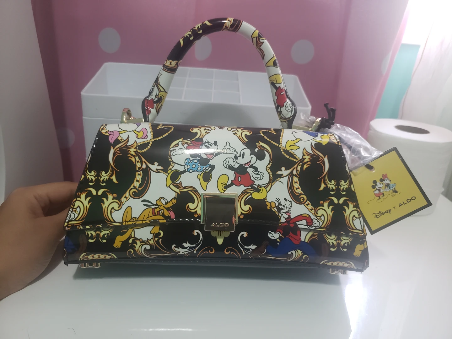 ALDO Disney x Minnie Mouse Top Handle Bag