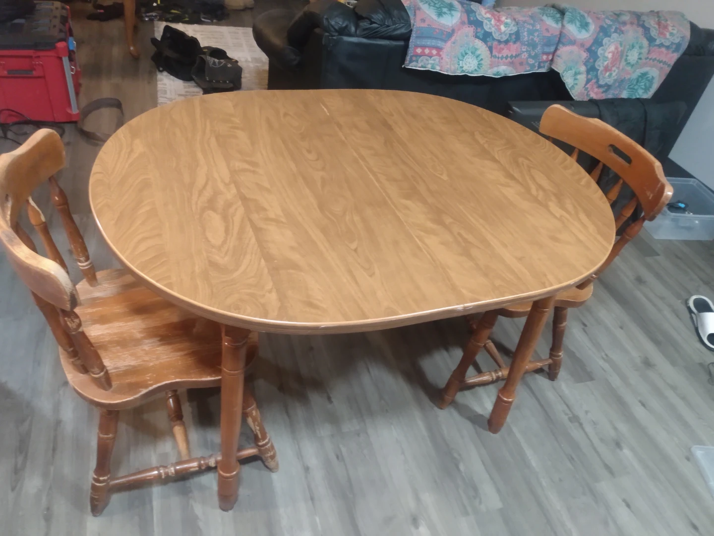 Wooden Dining Table and Chairs Set