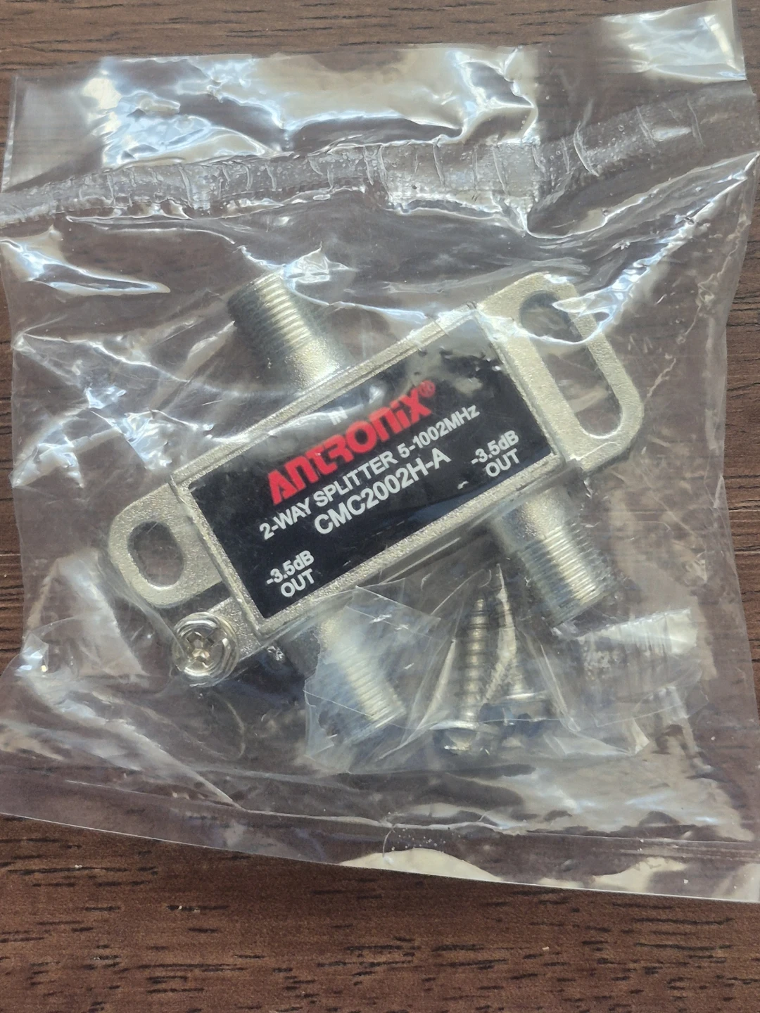Antronix 2-Way Cable TV Splitter CMC2002H-A