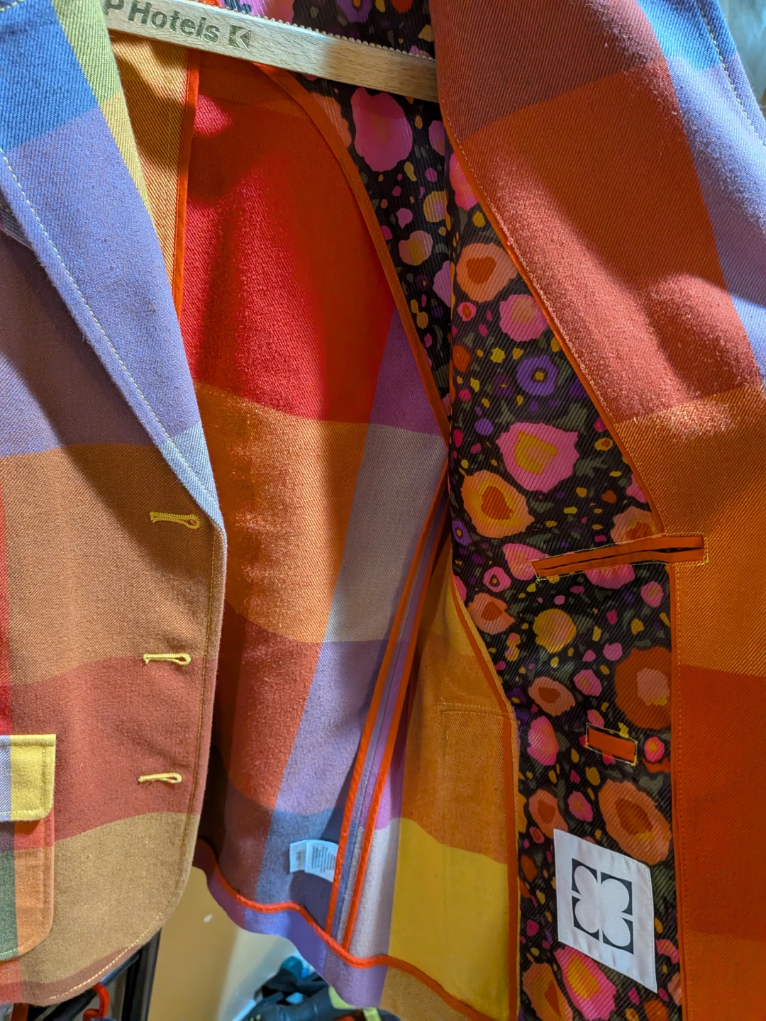 Vintage colour woman's coat 1990 Liz Claiborne - photo 2
