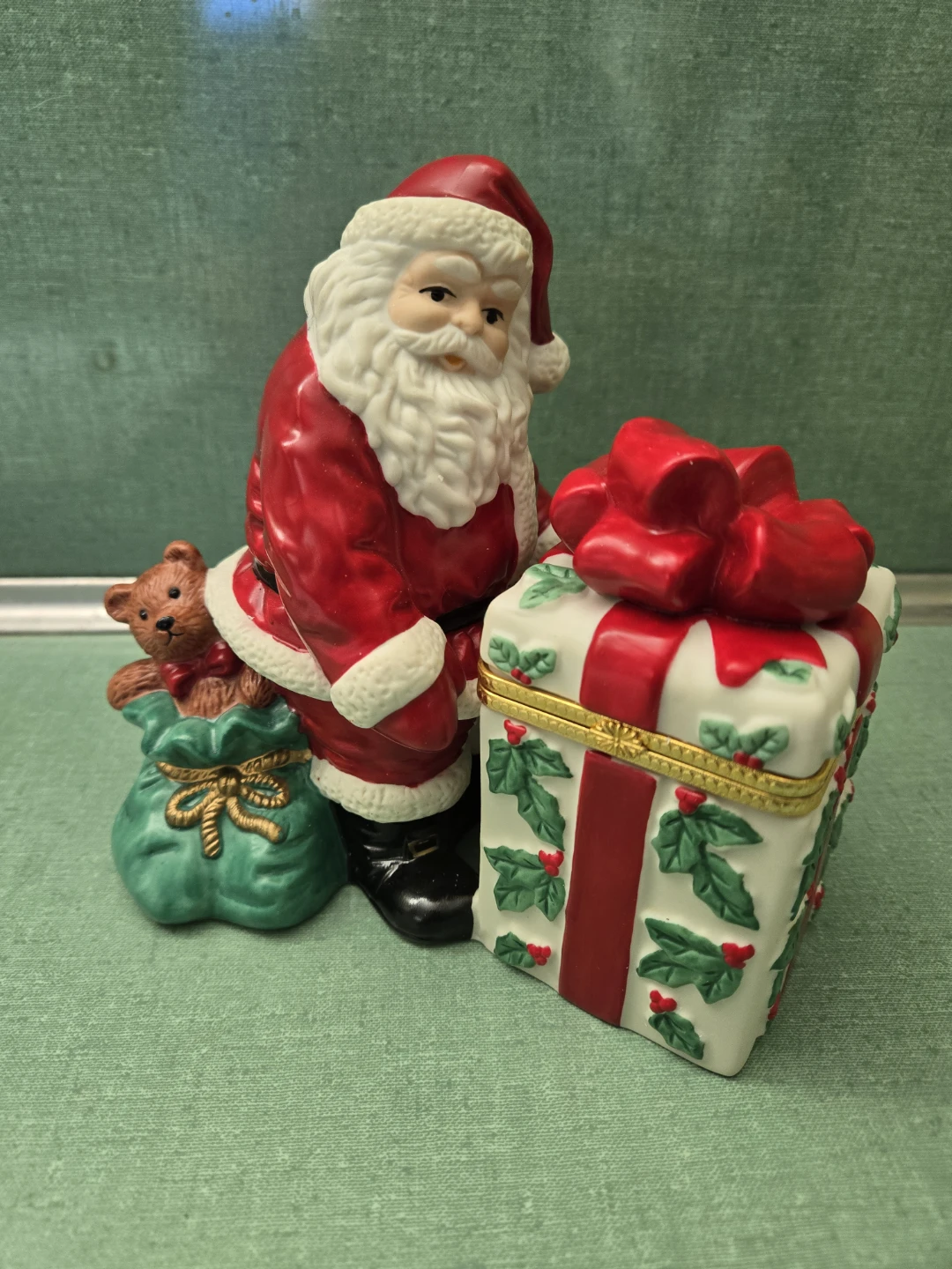 Jolly Santa Votive Holder