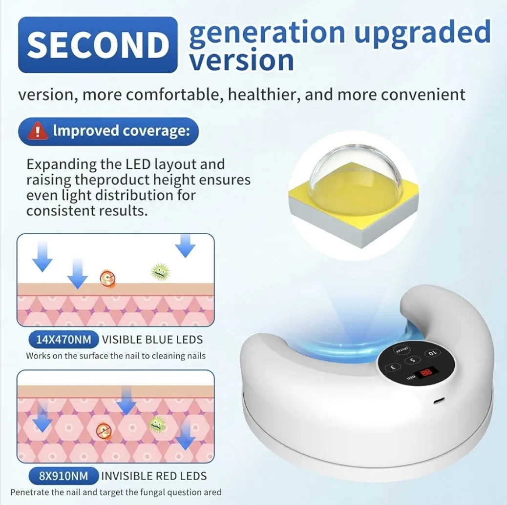 Nail Fungus Laser Device UV light for nail fungus - photo 4